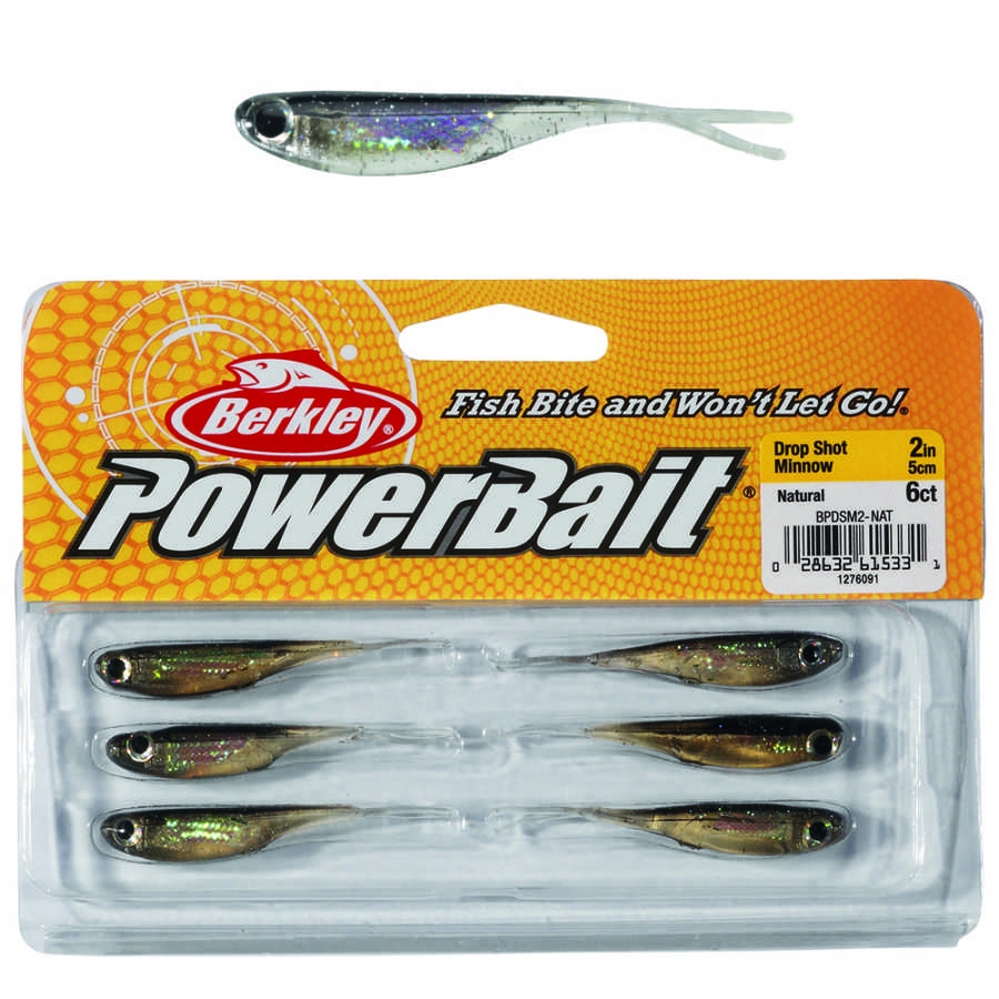 Berkley Powerbait Drop Shot Minnow Sahte Balığı